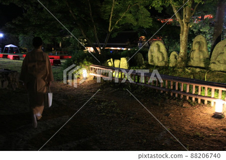 京都大覺寺月見晚 2020 年 10 月 3 日 京都大覺寺月見晚 2020 年 10 月 3 日 88206740