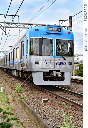 Railway Private railway: Keio Inokashira Line 1000 series (1757) 1707F Railway Private railway: Keio Inokashira Line 1000 series (1757) 1707F 88208826