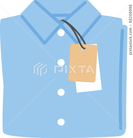 帶標籤的淺藍色襯衫 帶標籤的淺藍色襯衫 88208998