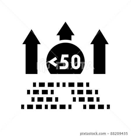 hyperinflation finance glyph icon vector illustration hyperinflation finance glyph icon vector illustration 88209435