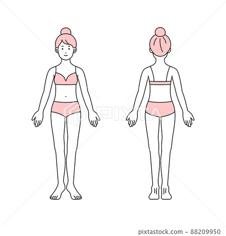 女性前後美概念的全身觀 88209950
