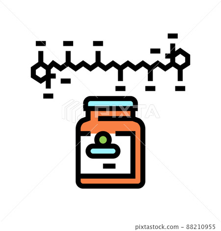 carotene carrot color icon vector illustration carotene carrot color icon vector illustration 88210955