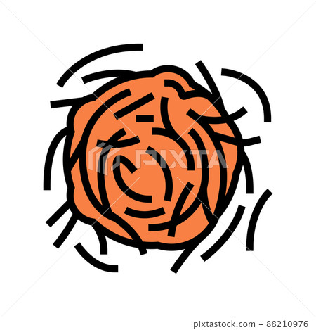 grated carrots on grater color icon vector illustration grated carrots on grater color icon vector illustration 88210976