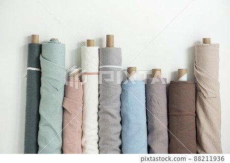 Different colors fabric linen rolls 88211936