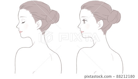 Women doing skin care / set Women doing skin care / set 88212180