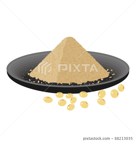 Kinako on a plate 88213035