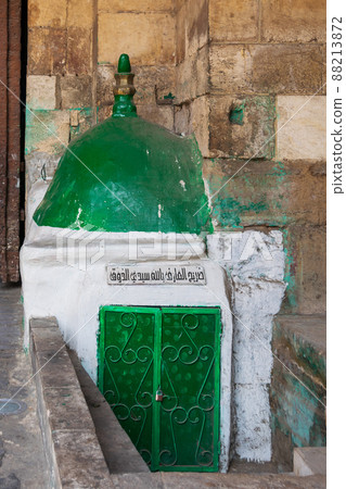 Mausoleum of Sidi Hassan El Zouk, attached to old Cairo gate named Bab Al Futuh, Cairo, Egypt Mausoleum of Sidi Hassan El Zouk, attached to old Cairo gate named Bab Al Futuh, Cairo, Egypt 88213872