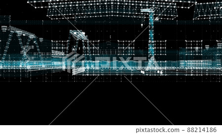 Industrial technology concept. Industry 4.0 Industrial technology concept. Industry 4.0 88214186