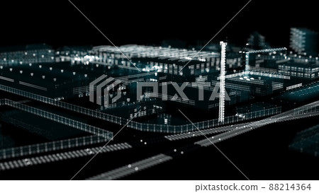 Industrial technology concept. Industry 4.0 88214364