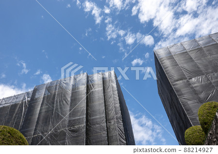 Construction site of collective housing Construction site of collective housing 88214927