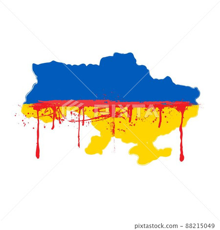 Bloody map of Ukraine 2022 Bloody map of Ukraine 2022 88215049