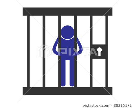 Prisoner in prison Jail icon , symbol Prisoner in prison Jail icon , symbol 88215171