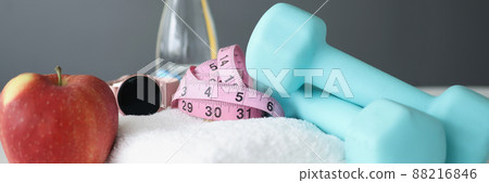 Goal to lose weight and be fit 88216846