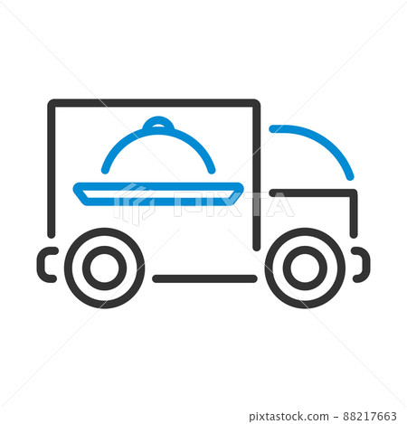 Icon Of Delivering Car Icon Of Delivering Car 88217663