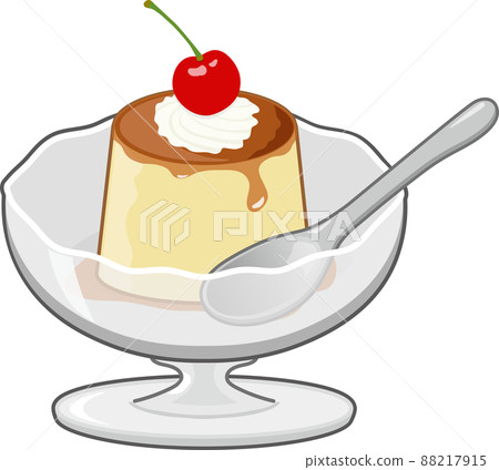 There is a pudding edge 88217915