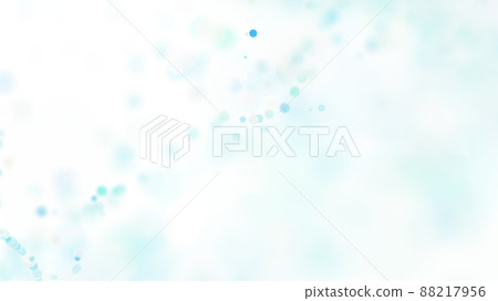 CG粒子 帶有夏天形象的淡藍色粒子 CG粒子 帶有夏天形象的淡藍色粒子 88217956