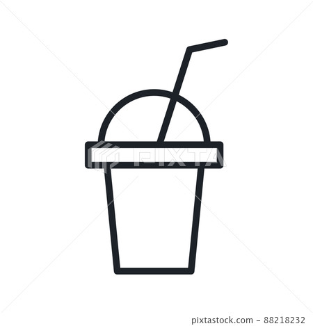 Soft drink icon. Drinks isolated vector icons 88218232