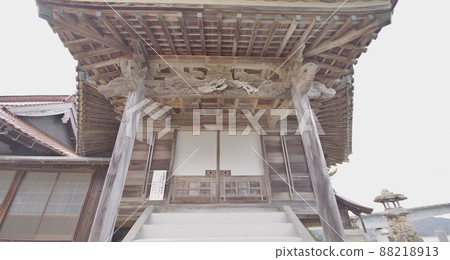 Saido-ji Temple, a famous temple in the Sanin region 88218913