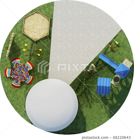 3d render of a design concept for a children's playground 3d render of a design concept for a children's playground 88220643