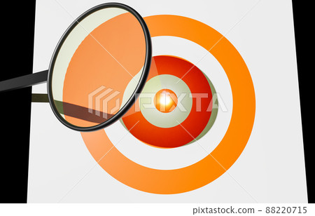 Burn energy by concentrating energy on a concentric target with a magnifying glass Burn energy by concentrating energy on a concentric target with a magnifying glass 88220715