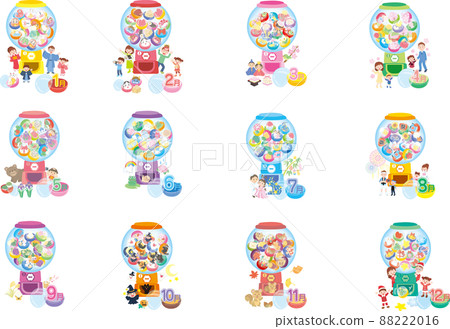 12 months worth of Gachapon body_set 12 months worth of Gachapon body_set 88222016