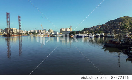 port area in Guanabara Bay in Niteroi, Rio de Janeiro, Brazil port area in Guanabara Bay in Niteroi, Rio de Janeiro, Brazil 88222366