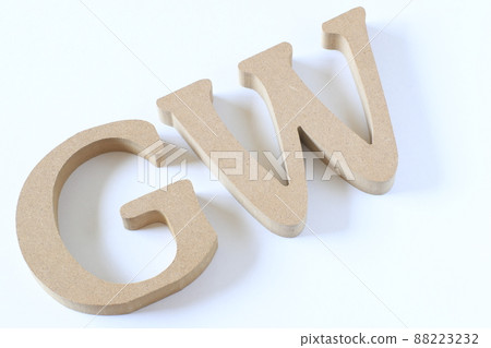 Alphabet objects of G and W 88223232