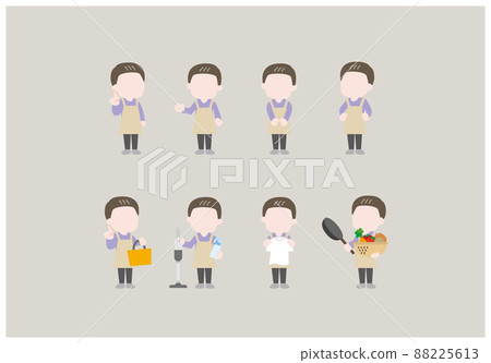 做家務的人的插圖集 做家務的人的插圖集 88225613