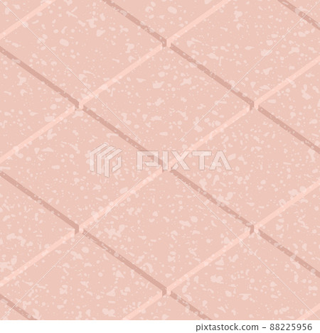 Square ceramic tiles in the bathroom floor 88225956