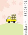 Moving postcard Moving with a light tiger 88226491