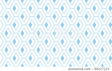 The geometric pattern with lines. Seamless vector background. White and blue texture. Graphic modern pattern. Simple lattice graphic design The geometric pattern with lines. Seamless vector background. White and blue texture. Graphic modern pattern. Simple lattice graphic design 88227123
