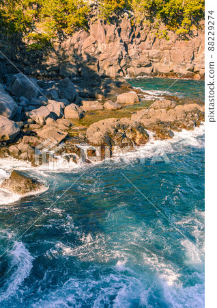 (靜岡縣)東伊豆/城崎海岸的絕景 (靜岡縣)東伊豆/城崎海岸的絕景 88229274