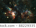 Endless universe. Elements of this image furnished by NASA. 88229335