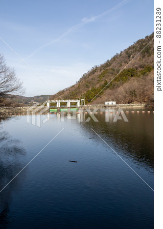 Lake Myogi, Annaka City, Gunma Prefecture 88231289