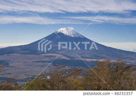[Susono City, Shizuoka Prefecture] Mt. Fuji seen from Mikuni Pass 88231357