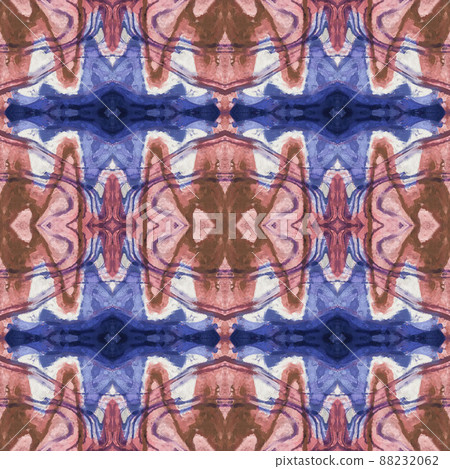 Abstract retro geometric seamless pattern 88232062