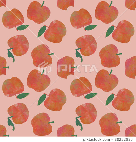 Rakugaki-style apple pattern illustration Rakugaki-style apple pattern illustration 88232853