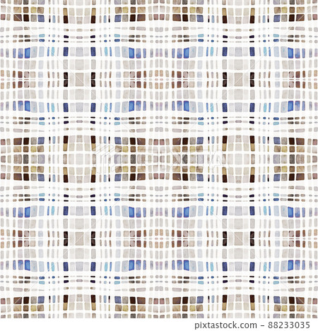 Abstract watercolor geometric stripes seamless pattern Abstract watercolor geometric stripes seamless pattern 88233035