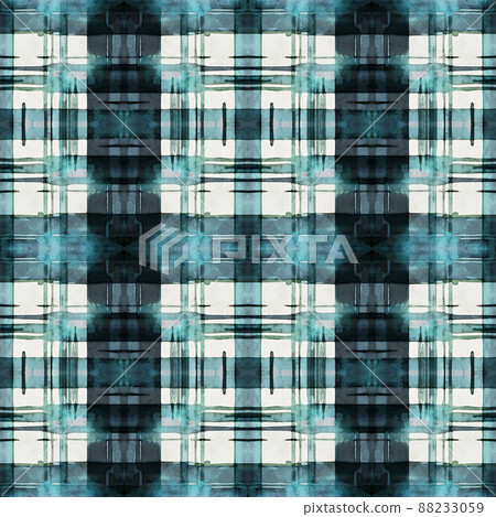Abstract watercolor geometric stripes seamless pattern Abstract watercolor geometric stripes seamless pattern 88233059
