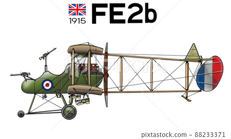 FE2b 第一次世界大戰 88233371