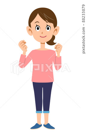 A woman wielding A woman wielding 88233879