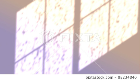 Image of window shadow and rain falling on yellow background Image of window shadow and rain falling on yellow background 88234840