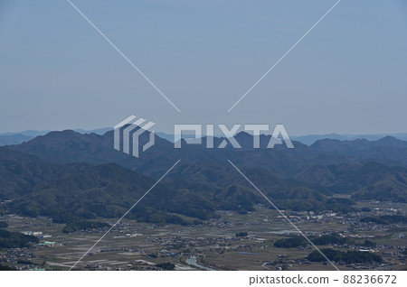 From the summit of Mt. Shiraga From the summit of Mt. Shiraga 88236672