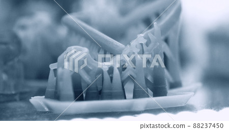 Stereolithography 3D printer, technology of liquid photopolymerization 88237450