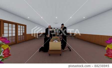 Funeral home with people 最後告別 CG i Funeral home with people 最後告別 CG Iralast Funeral home with people 最後告別 CG i Funeral home with people 最後告別 CG Iralast 88238945