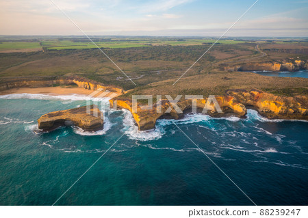 Top view of The Twelve Apostles Top view of The Twelve Apostles 88239247
