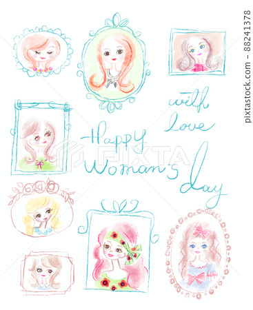 女生 女孩 女性 88241378