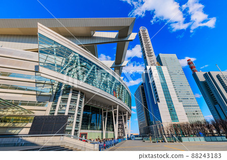 Saitama City, Saitama Prefecture Saitama Super Arena and NTT Docomo Saitama Building 88243183