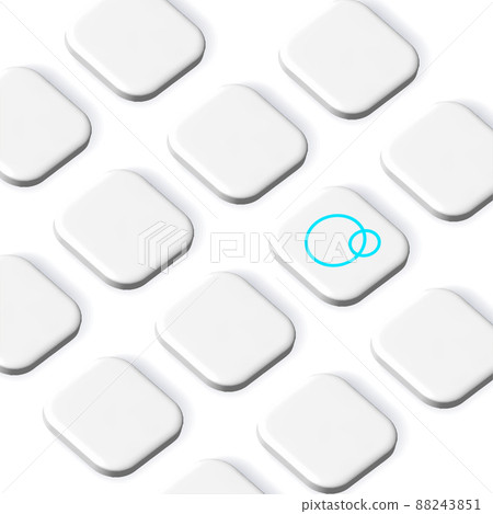 App Icon Mockup Vector Template Presentation Angle App Icon Mockup Vector Template Presentation Angle 88243851