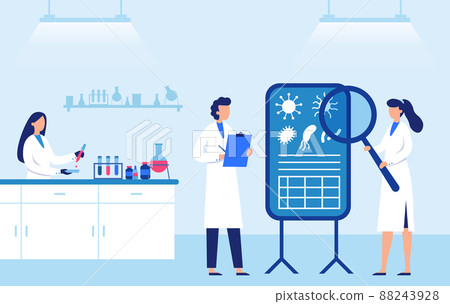 Scientists work in laboratory, research and discovery 88243928